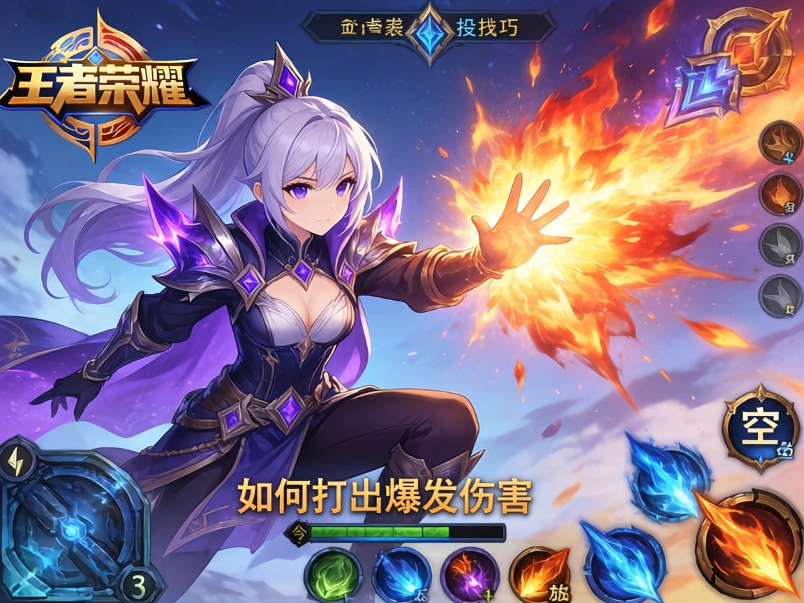 法师王者荣耀连招技巧,如何打出爆发伤害,怎样避免技能空放? 法师王者荣耀连招技巧,如何打出爆发伤害,怎样避免技能空放?