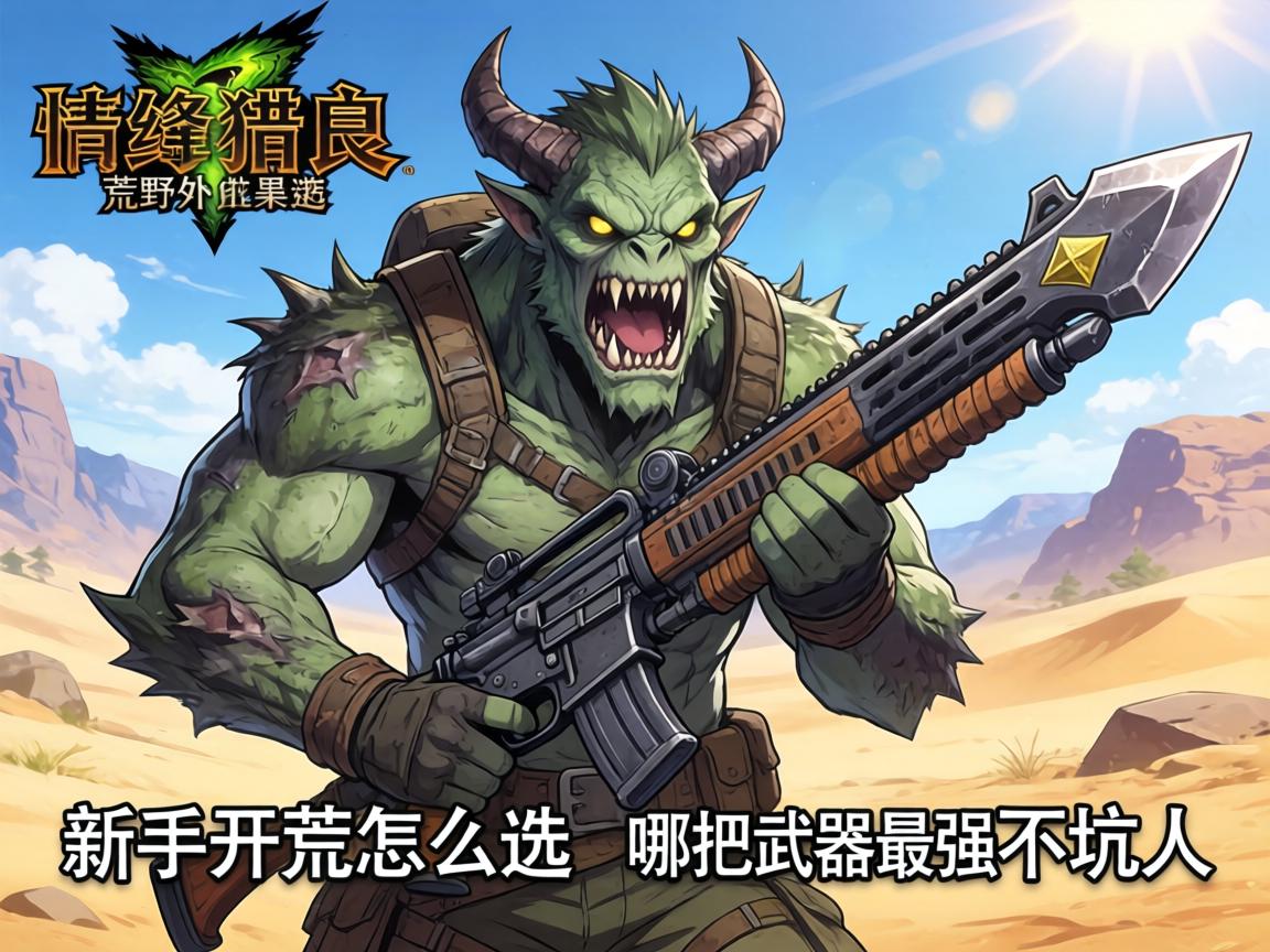 怪物猎人荒野选武器,新手开荒怎么选,哪把武器最强不坑人 怪物猎人荒野选武器,新手开荒怎么选,哪把武器最强不坑人