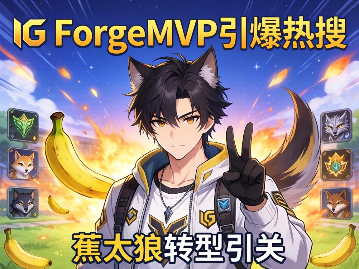 iG ForgeMVP引爆热搜 蕉太狼转型引关 iG ForgeMVP引爆热搜 蕉太狼转型引关