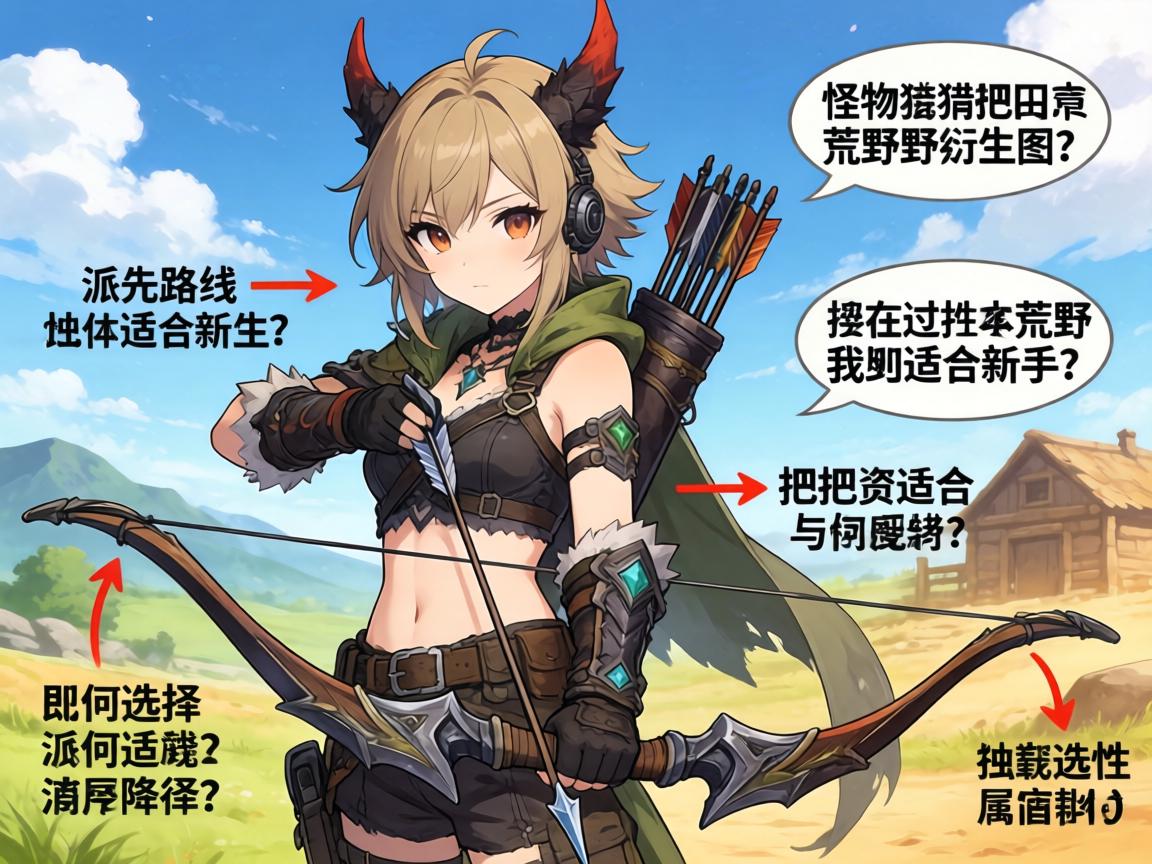 怪物猎人荒野弓武器衍生图,派生路线有哪些,哪把弓适合新手,如何选择属性弓 怪物猎人荒野弓武器衍生图,派生路线有哪些,哪把弓适合新手,如何选择属性弓