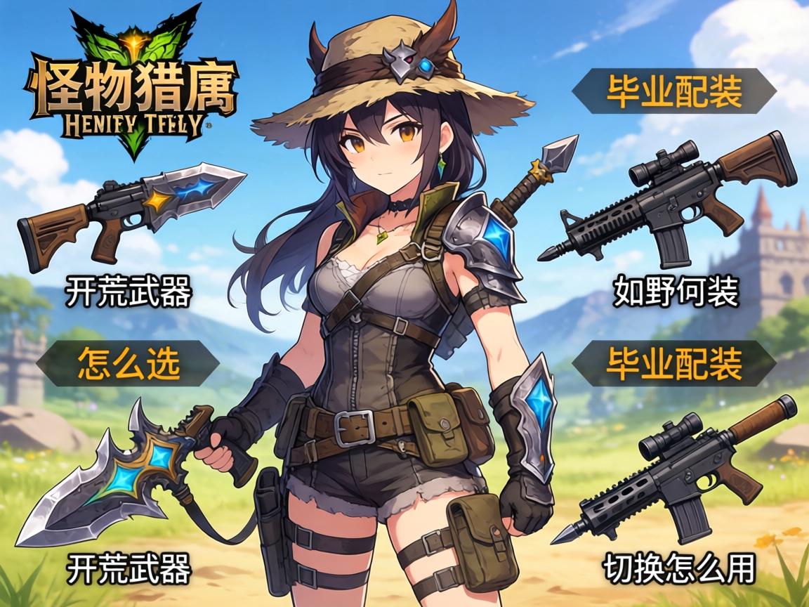 怪物猎人荒野武器搭配,开荒武器怎么选,毕业配装如何配,武器切换怎么用 怪物猎人荒野武器搭配,开荒武器怎么选,毕业配装如何配,武器切换怎么用
