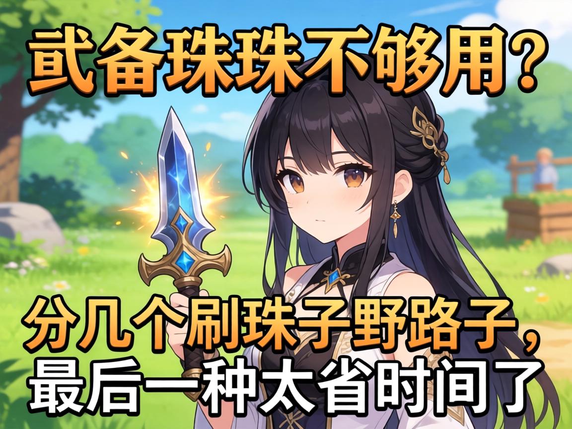 武器珠子不够用?分享几个刷珠子的野路子,最后一种太省时间了 武器珠子不够用?分享几个刷珠子的野路子,最后一种太省时间了