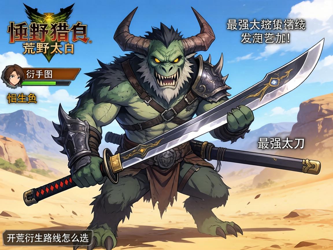 怪物猎人荒野太刀武器衍生图,最强太刀是哪把,开荒衍生路线怎么选 怪物猎人荒野太刀武器衍生图,最强太刀是哪把,开荒衍生路线怎么选