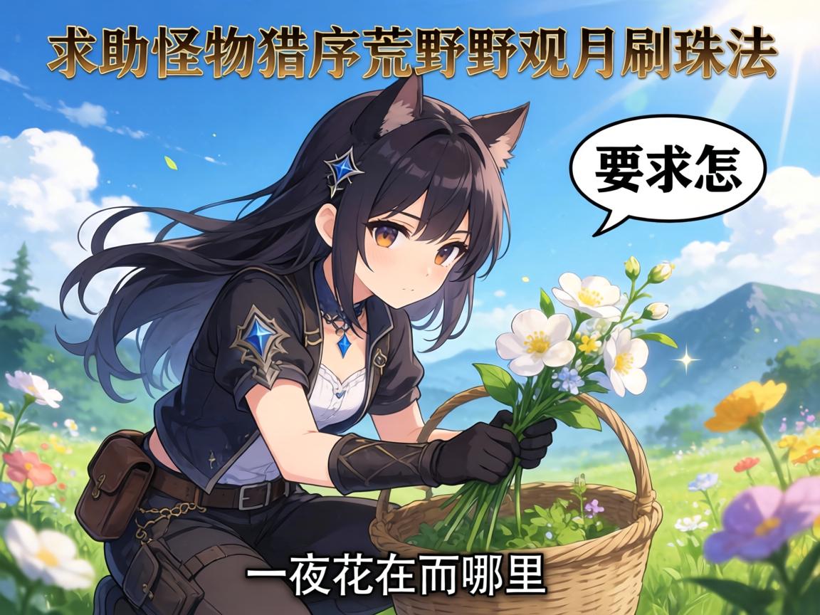 求助:怪物猎人荒野观月刷珠法具体怎么操作?一夜花在哪里采? 求助:怪物猎人荒野观月刷珠法具体怎么操作?一夜花在哪里采?