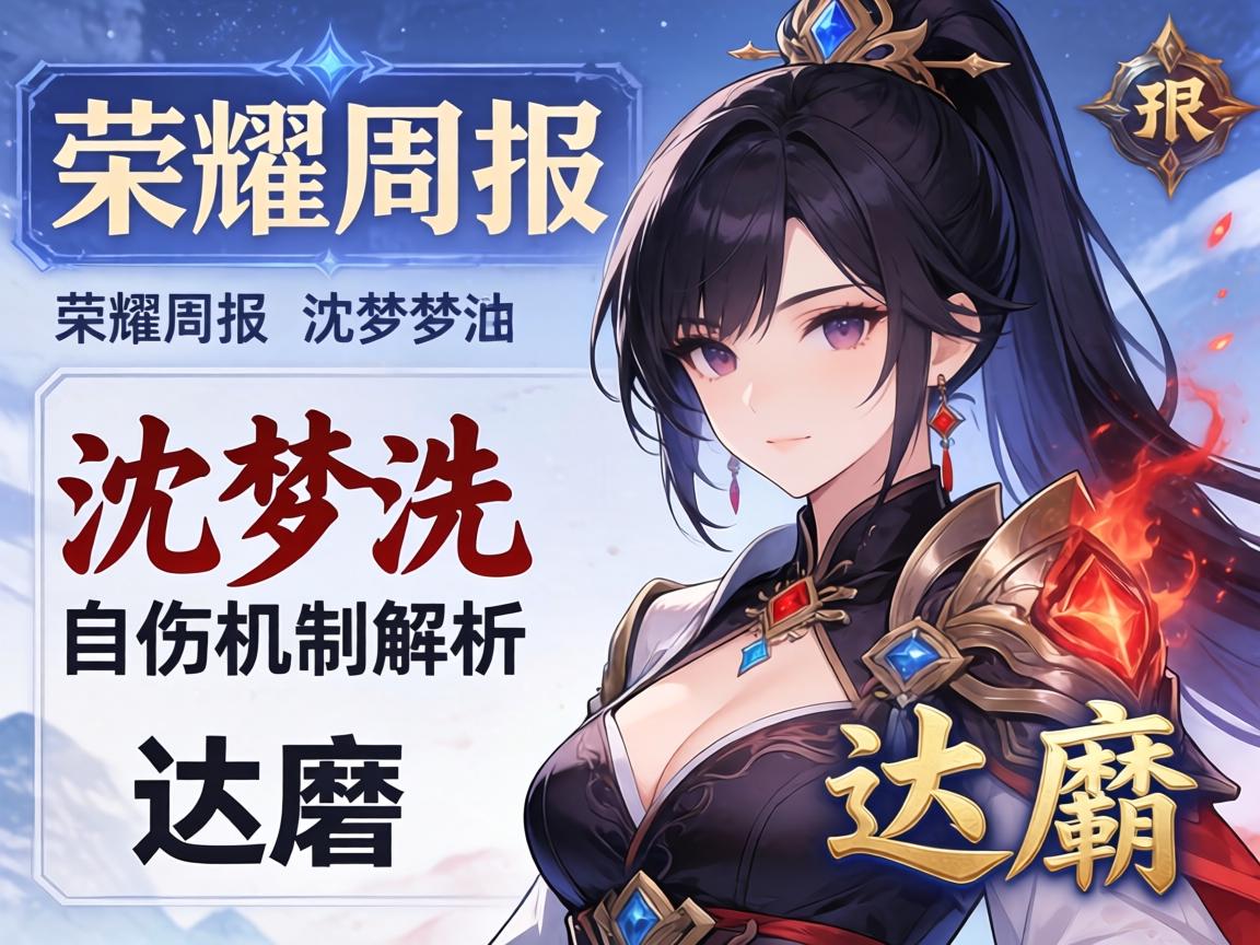 荣耀周报沈梦溪自伤机制解析 达摩 荣耀周报沈梦溪自伤机制解析 达摩