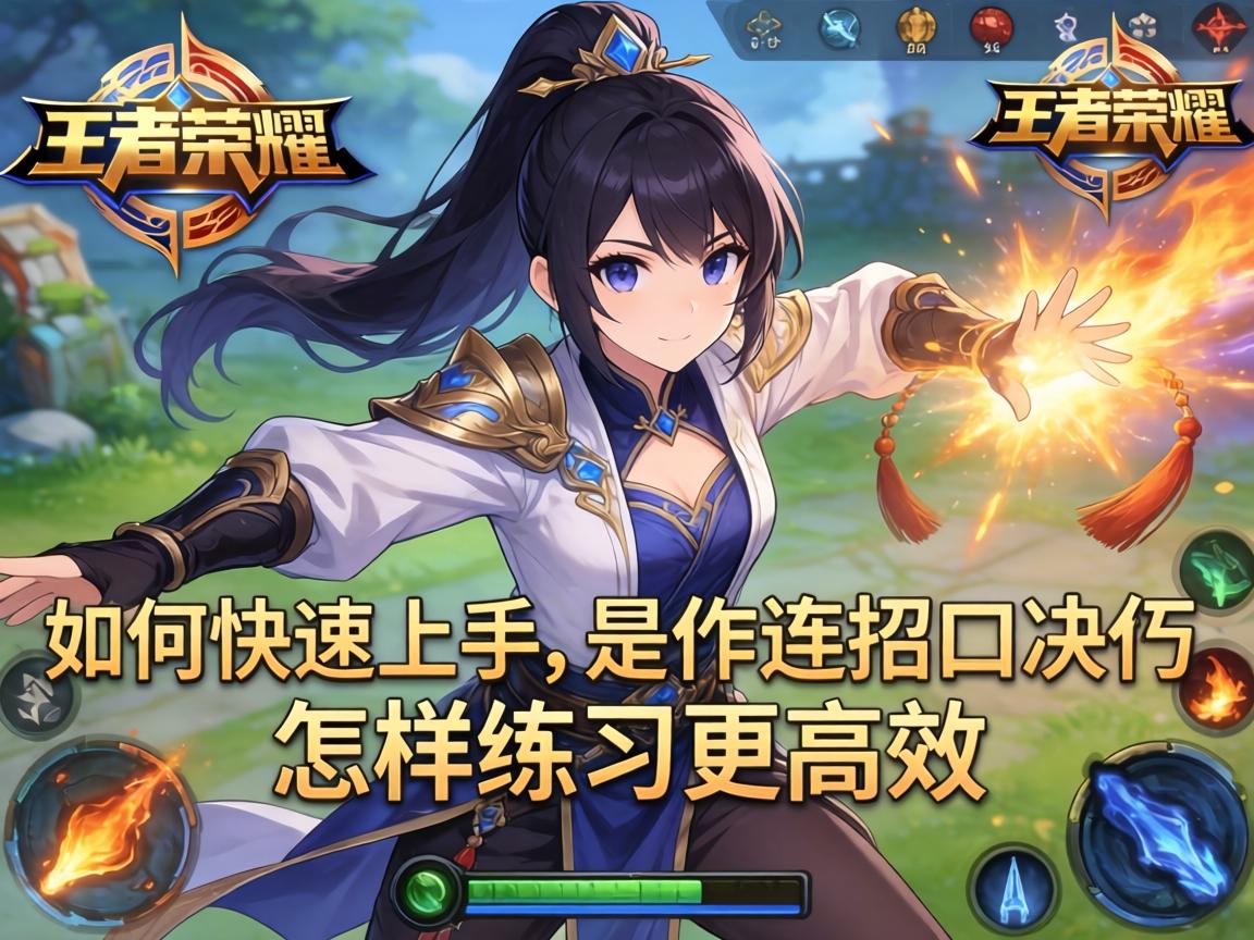 王者荣耀的连招操作技巧,如何快速上手,连招口诀是什么,怎样练习更高效 王者荣耀的连招操作技巧,如何快速上手,连招口诀是什么,怎样练习更高效