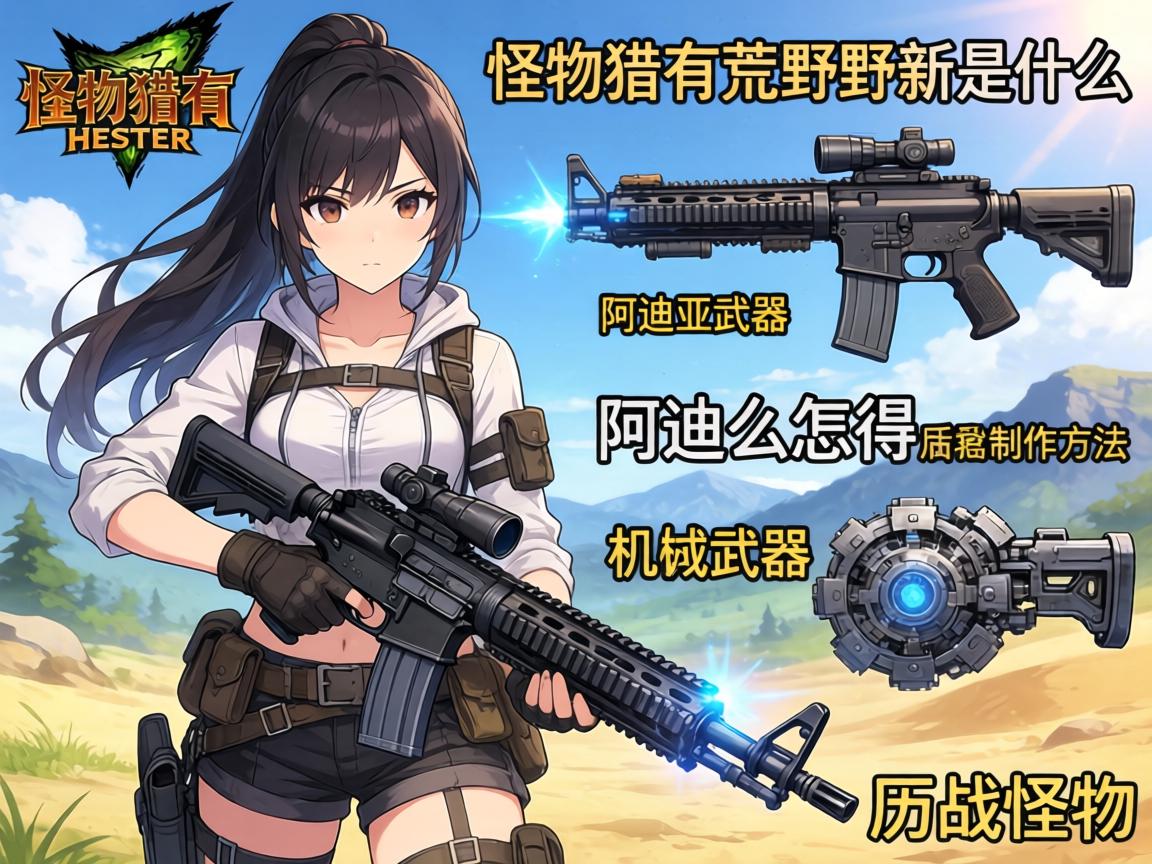 怪物猎人荒野新武器是什么,阿迪亚武器怎么获得,机械武器制作方法,历战怪物怎么打 怪物猎人荒野新武器是什么,阿迪亚武器怎么获得,机械武器制作方法,历战怪物怎么打