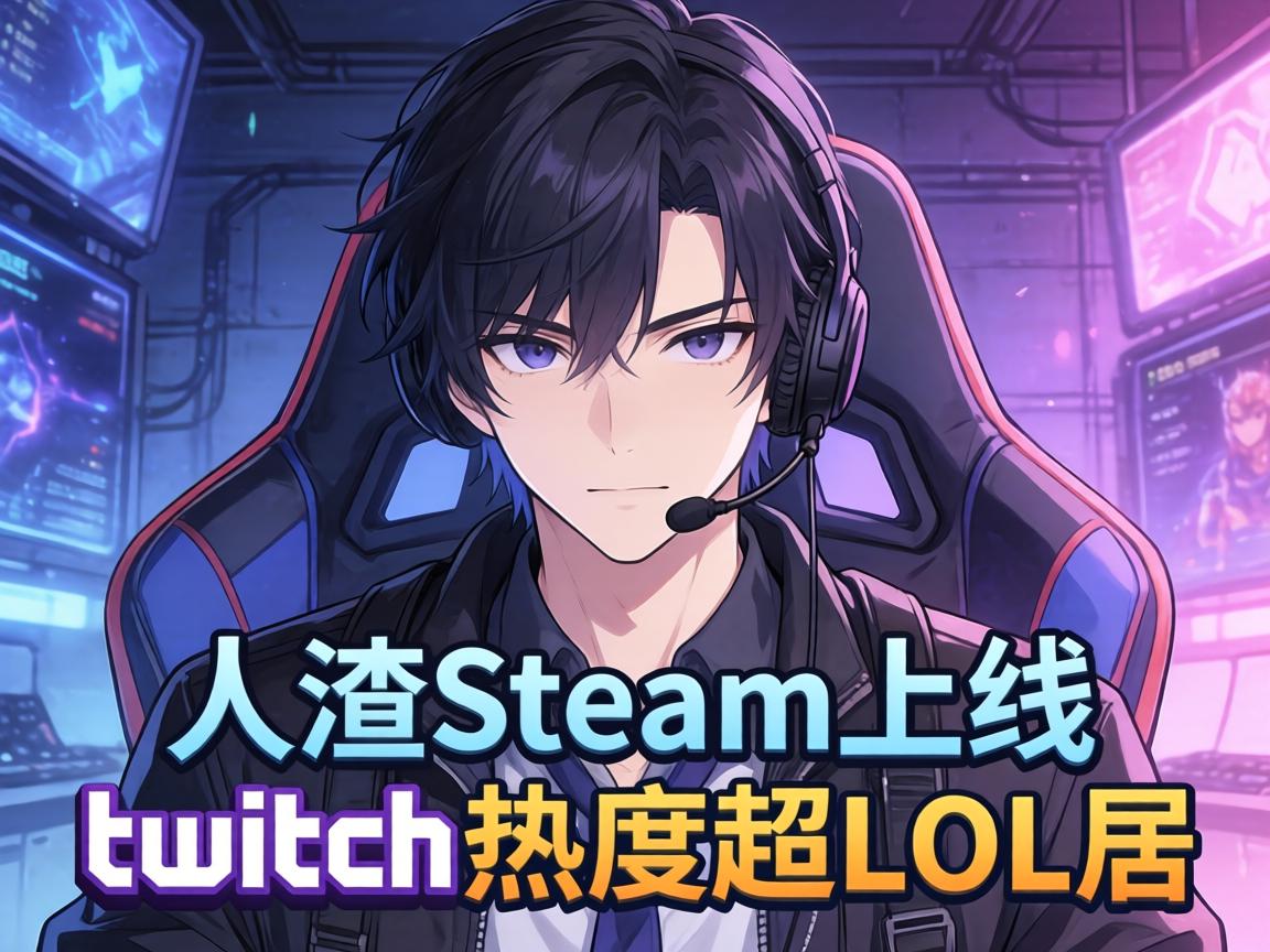 人渣Steam上线Twitch热度超LOL居 人渣Steam上线Twitch热度超LOL居