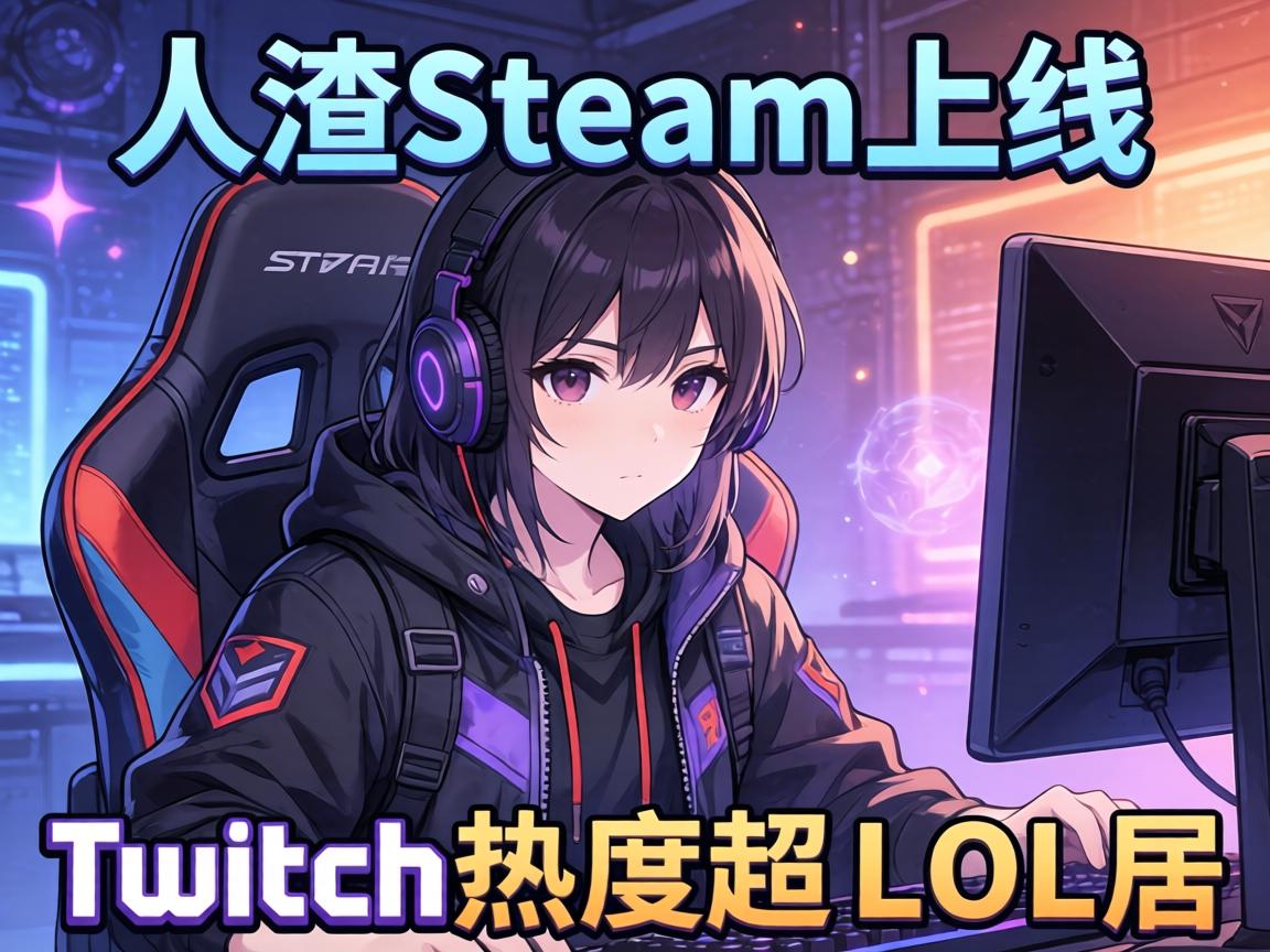 人渣Steam上线Twitch热度超LOL居 人渣Steam上线Twitch热度超LOL居