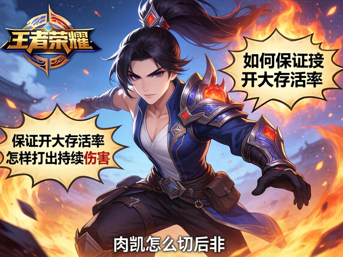 王者荣耀肉凯连招技巧,如何保证开大存活率,怎样打出持续伤害,肉凯怎么切后排 王者荣耀肉凯连招技巧,如何保证开大存活率,怎样打出持续伤害,肉凯怎么切后排