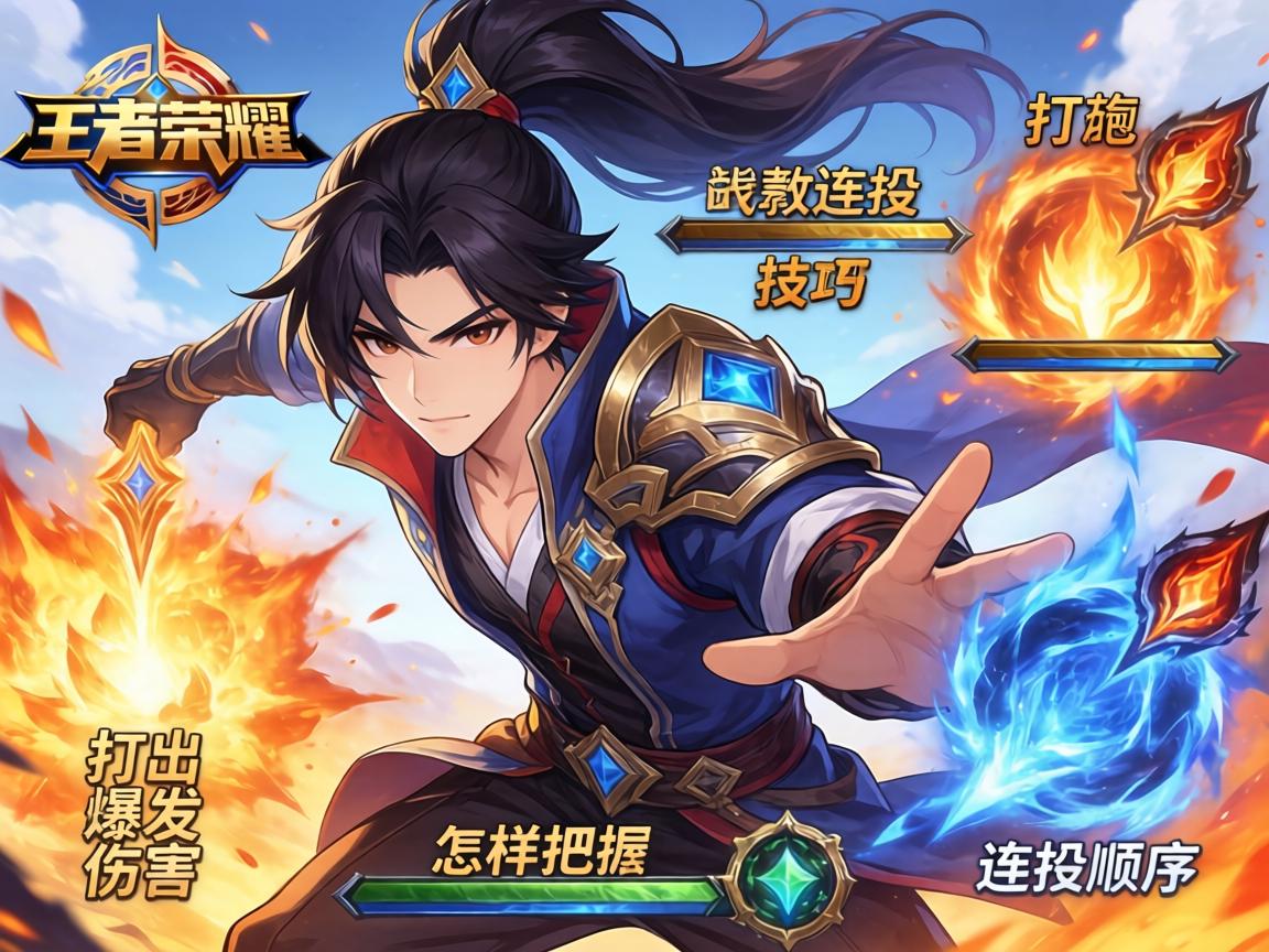 王者荣耀暃技能连招技巧,如何打出爆发伤害,怎样把握技能时机,连招顺序如何优化 王者荣耀暃技能连招技巧,如何打出爆发伤害,怎样把握技能时机,连招顺序如何优化