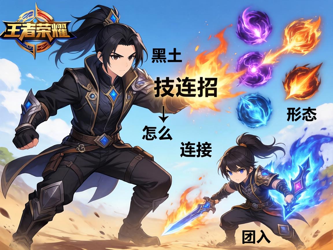 王者荣耀黑土连招技巧,技能如何衔接,怎么切换形态,团战如何切入 王者荣耀黑土连招技巧,技能如何衔接,怎么切换形态,团战如何切入