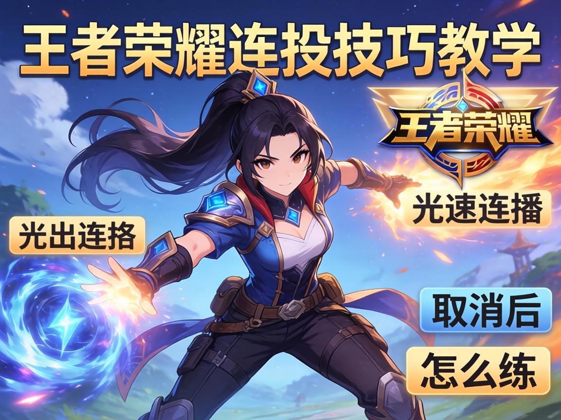 王者荣耀连招技巧教学,如何打出光速连招,技能取消后摇怎么练? 王者荣耀连招技巧教学,如何打出光速连招,技能取消后摇怎么练?