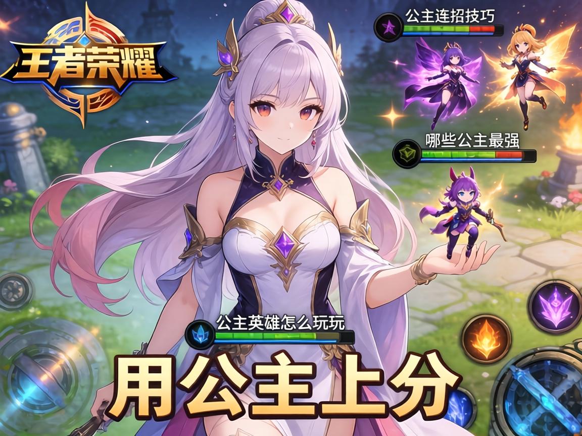 王者荣耀公主连招技巧,哪些公主最强,公主英雄怎么玩,如何用公主上分 王者荣耀公主连招技巧,哪些公主最强,公主英雄怎么玩,如何用公主上分