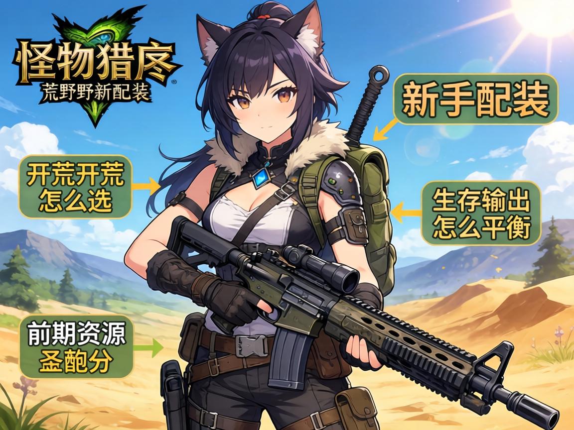 怪物猎人荒野新手配装,开荒武器怎么选,前期资源如何分配,生存输出怎么平衡 怪物猎人荒野新手配装,开荒武器怎么选,前期资源如何分配,生存输出怎么平衡