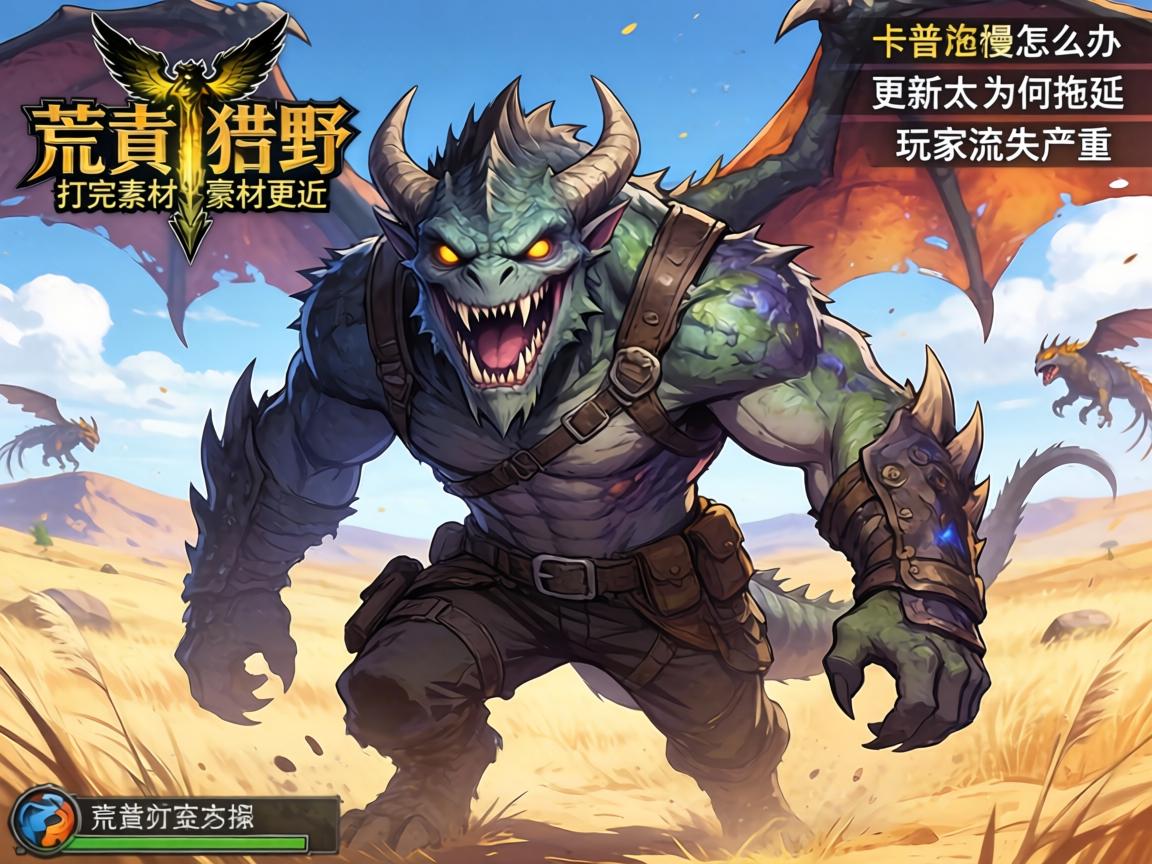 怪物猎人荒野打完素材不更近,更新太慢怎么办,卡普空为何拖延,玩家流失严重吗 怪物猎人荒野打完素材不更近,更新太慢怎么办,卡普空为何拖延,玩家流失严重吗