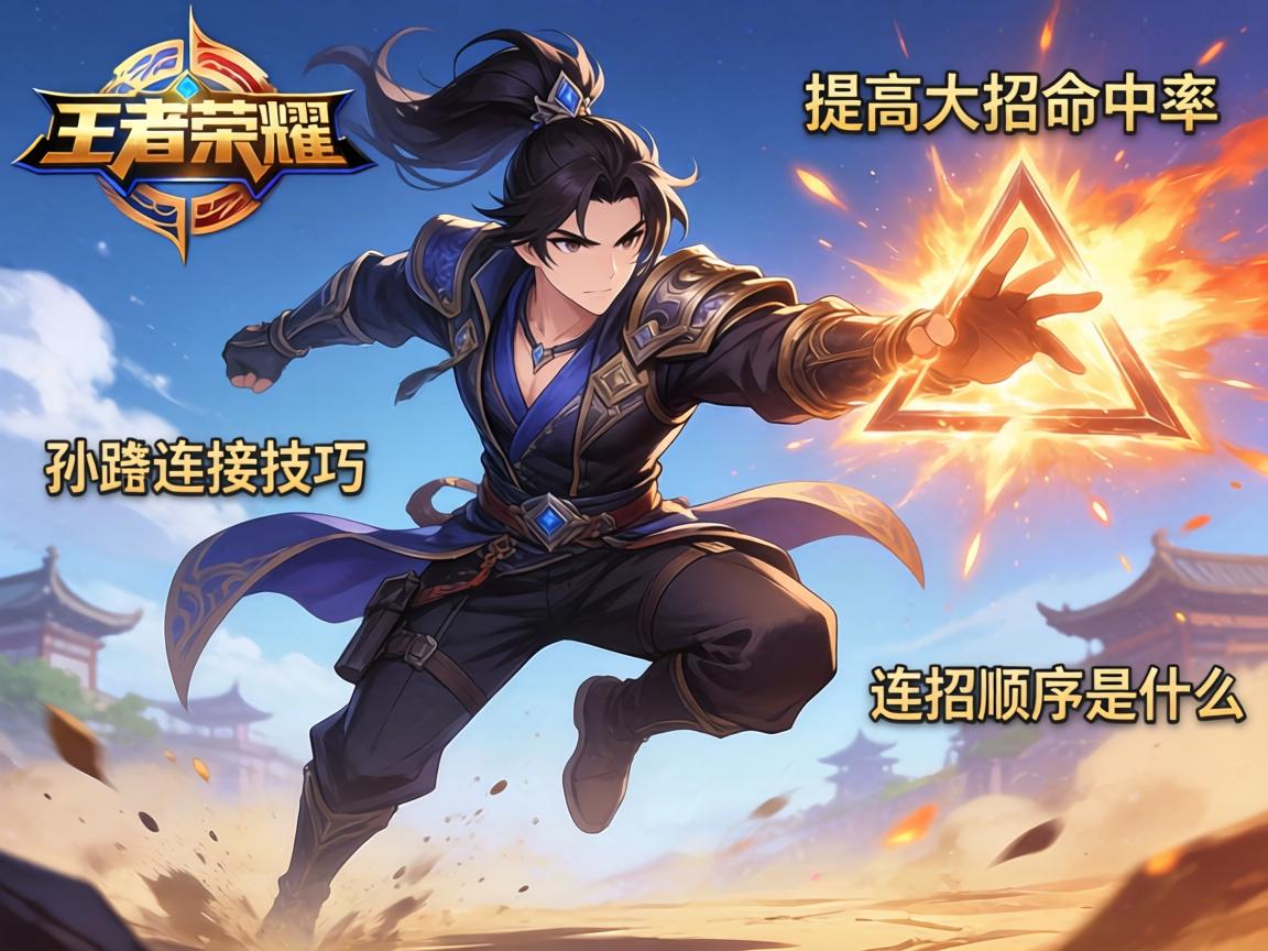王者荣耀孙策连招技巧,三角跳怎么操作,如何提高大招命中率,连招顺序是什么? 王者荣耀孙策连招技巧,三角跳怎么操作,如何提高大招命中率,连招顺序是什么?