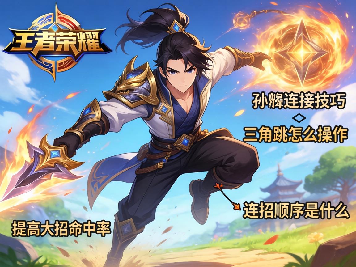 王者荣耀孙策连招技巧,三角跳怎么操作,如何提高大招命中率,连招顺序是什么? 王者荣耀孙策连招技巧,三角跳怎么操作,如何提高大招命中率,连招顺序是什么?
