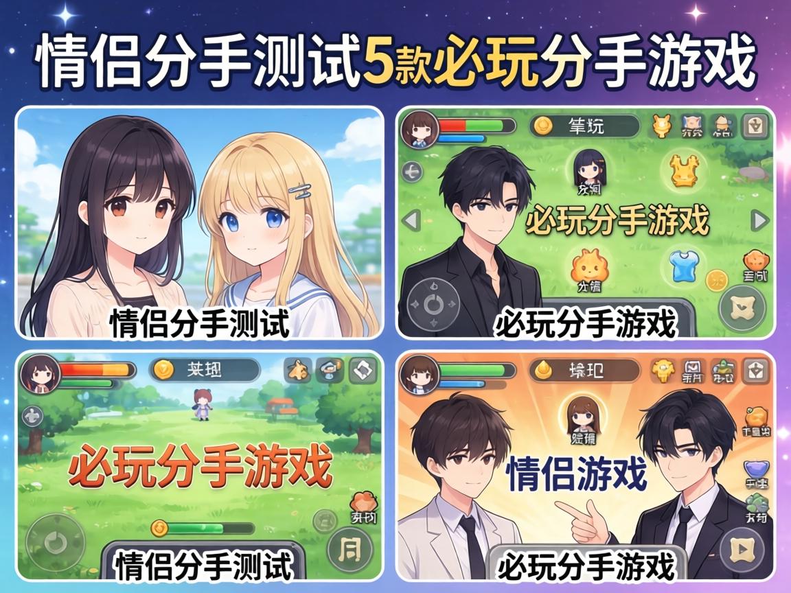 情侣分手测试5款必玩分手游戏 情侣分手测试5款必玩分手游戏