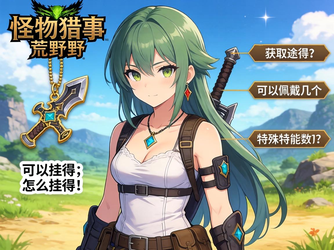 怪物猎人荒野武器挂饰怎么获得,获取途径有哪些,可以佩戴几个,特殊功能是什么 怪物猎人荒野武器挂饰怎么获得,获取途径有哪些,可以佩戴几个,特殊功能是什么