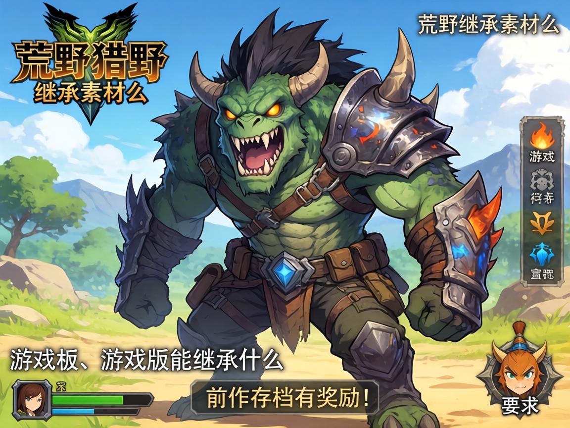 怪物猎人荒野继承素材么,试玩版能继承什么,前作存档有奖励吗 怪物猎人荒野继承素材么,试玩版能继承什么,前作存档有奖励吗