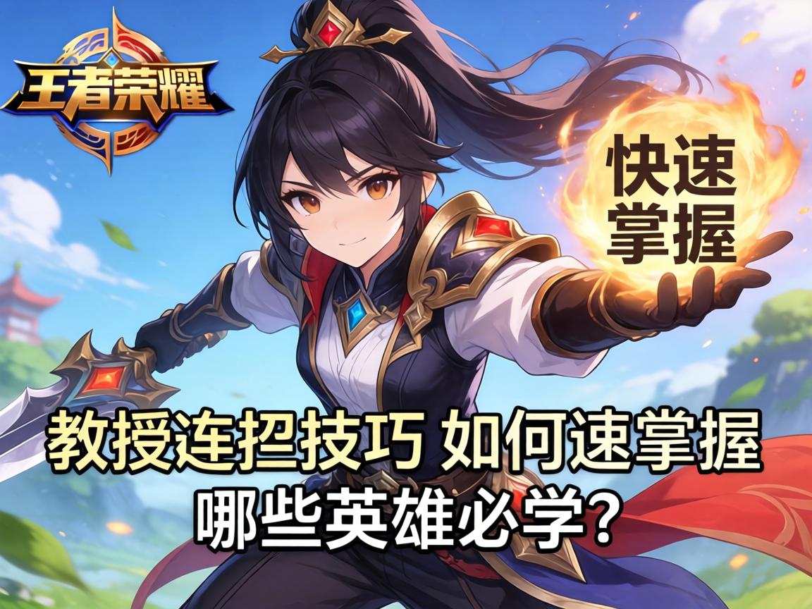 王者荣耀教授连招技巧,如何快速掌握,哪些英雄必学? 王者荣耀教授连招技巧,如何快速掌握,哪些英雄必学?