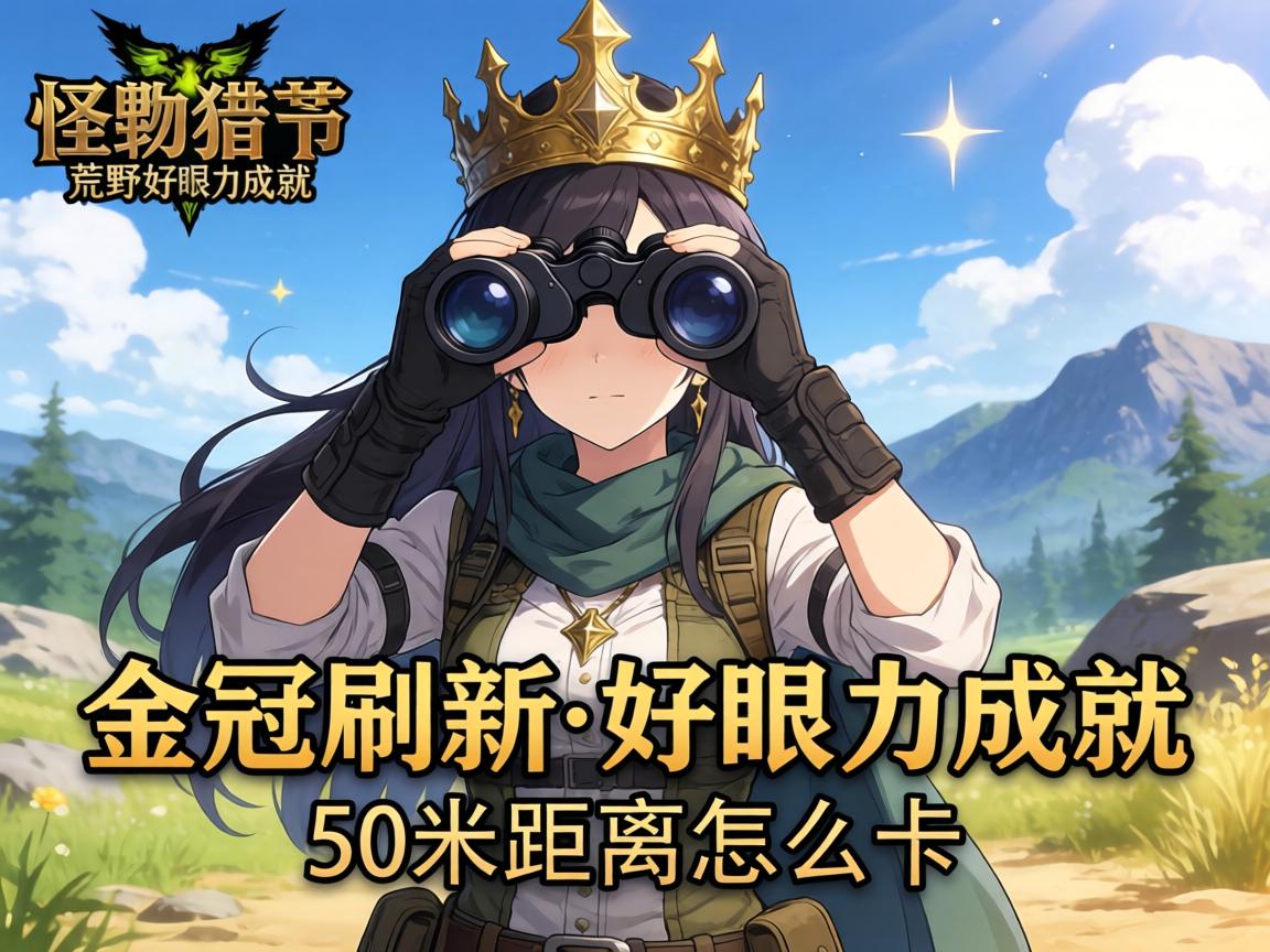 怪物猎人荒野好眼力成就,望远镜怎么用,金冠刷新在哪,50米距离怎么卡 怪物猎人荒野好眼力成就,望远镜怎么用,金冠刷新在哪,50米距离怎么卡