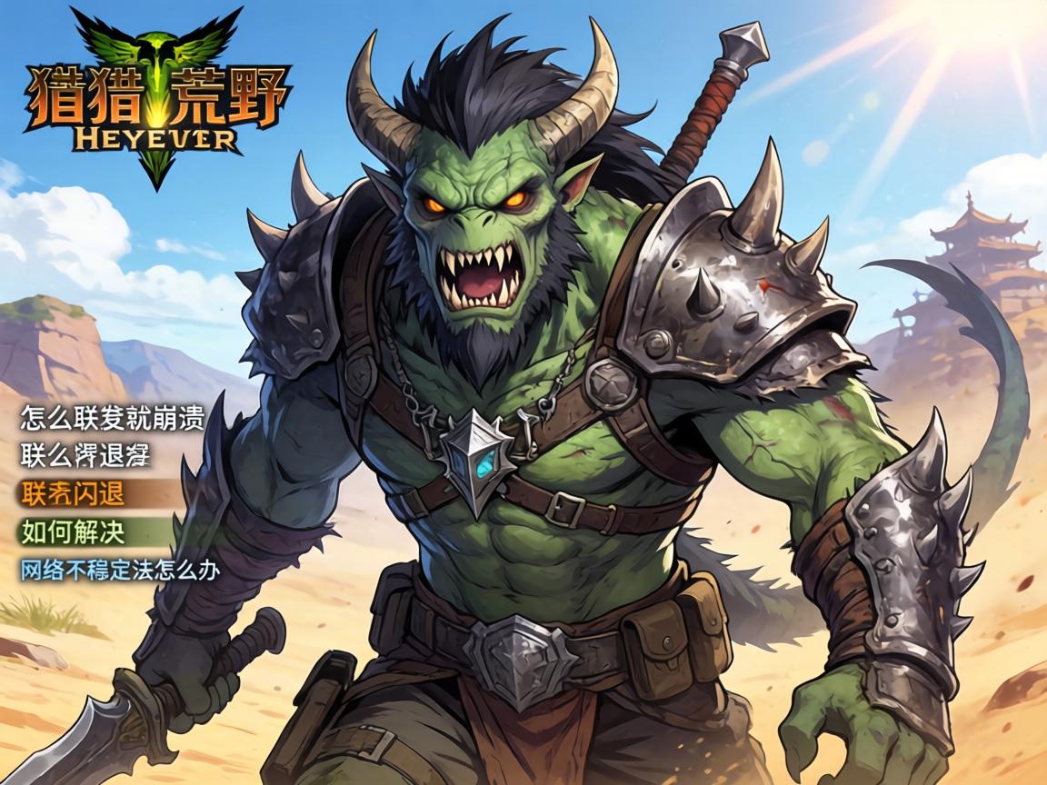 怪物猎人荒野怎么联机就崩溃,联机闪退如何解决,网络不稳定该怎么办 怪物猎人荒野怎么联机就崩溃,联机闪退如何解决,网络不稳定该怎么办