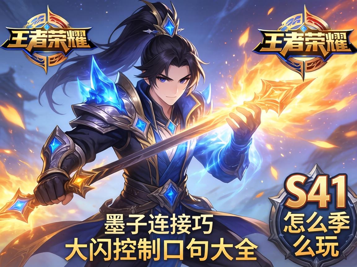 王者荣耀墨子连招技巧口诀大全,如何大闪控制多人,S41赛季怎么玩 王者荣耀墨子连招技巧口诀大全,如何大闪控制多人,S41赛季怎么玩