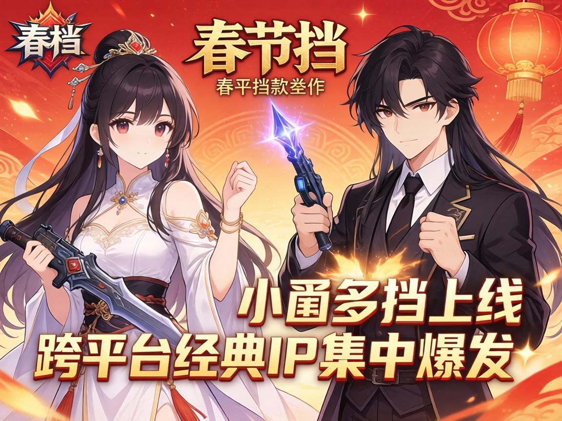 春节档多款大作扎堆上线 跨平台经典IP集中爆发 春节档多款大作扎堆上线 跨平台经典IP集中爆发