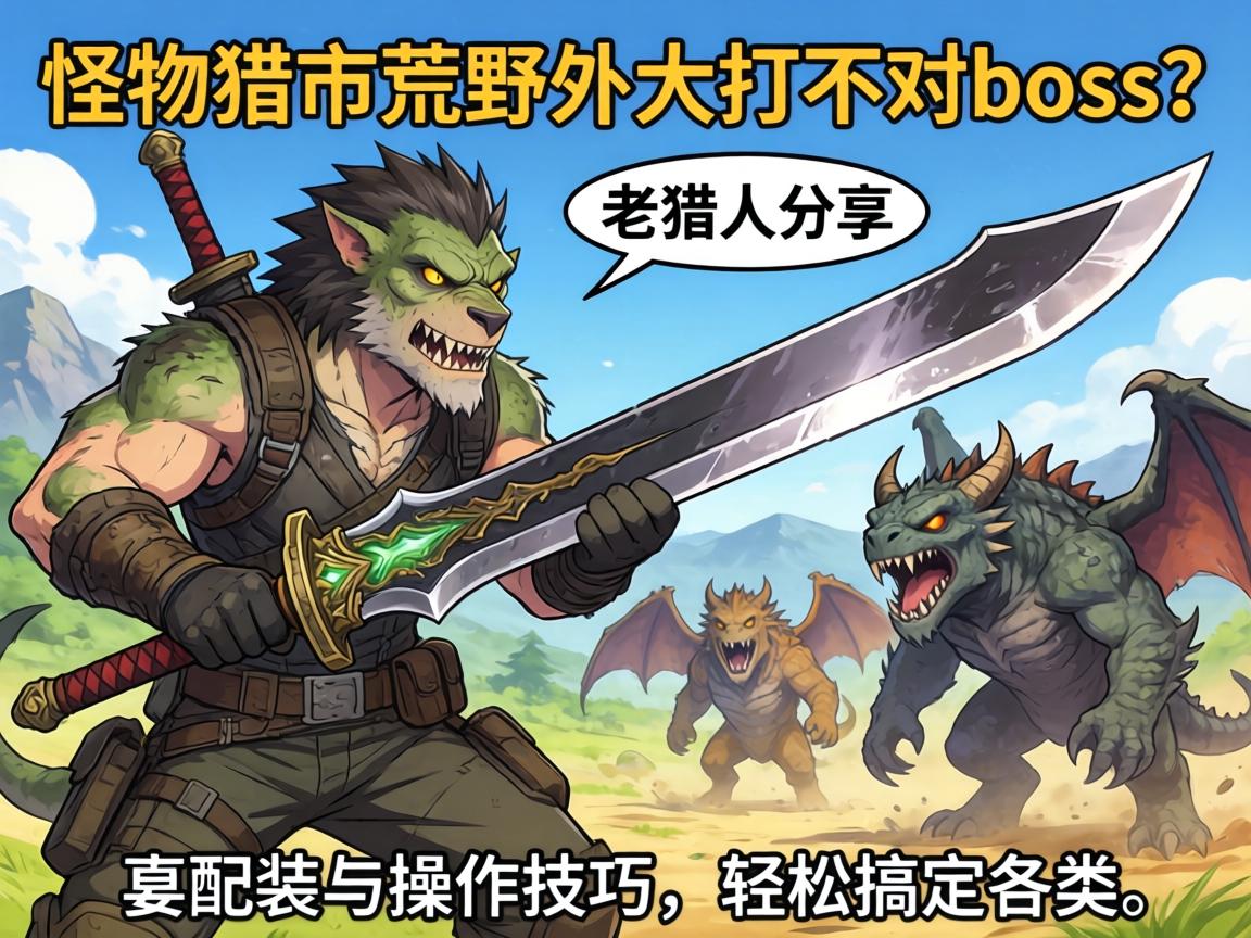 怪物猎人荒野大剑打不过boss?老猎人分享配装与操作技巧,轻松搞定各类怪物 怪物猎人荒野大剑打不过boss?老猎人分享配装与操作技巧,轻松搞定各类怪物