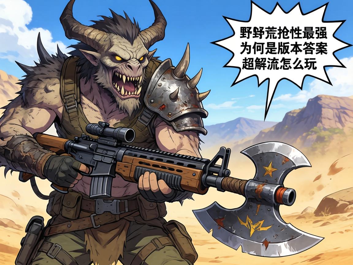 怪物猎人荒野性能最强武器,铳枪为何是版本答案,盾斧超解流怎么玩 怪物猎人荒野性能最强武器,铳枪为何是版本答案,盾斧超解流怎么玩