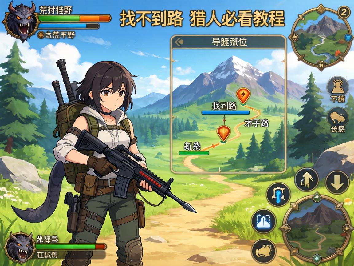 怪物猎人荒野地图导航功能在哪?找不到路的新手猎人必看教程 怪物猎人荒野地图导航功能在哪?找不到路的新手猎人必看教程