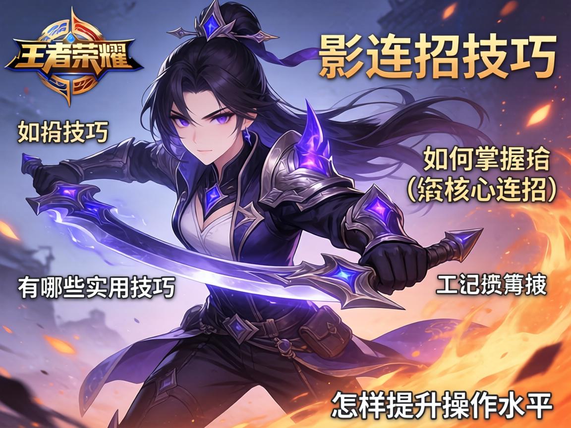 王者荣耀影连招技巧,如何掌握核心连招,有哪些实用技巧,怎样提升操作水平? 王者荣耀影连招技巧,如何掌握核心连招,有哪些实用技巧,怎样提升操作水平?