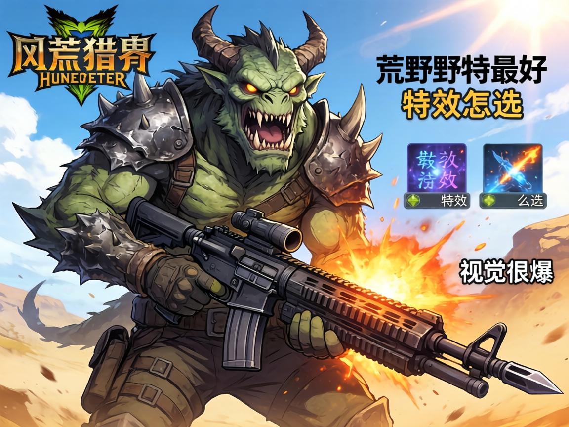 怪物猎人荒野特效最好武器,技能特效怎么选,视觉爆炸有哪些 怪物猎人荒野特效最好武器,技能特效怎么选,视觉爆炸有哪些