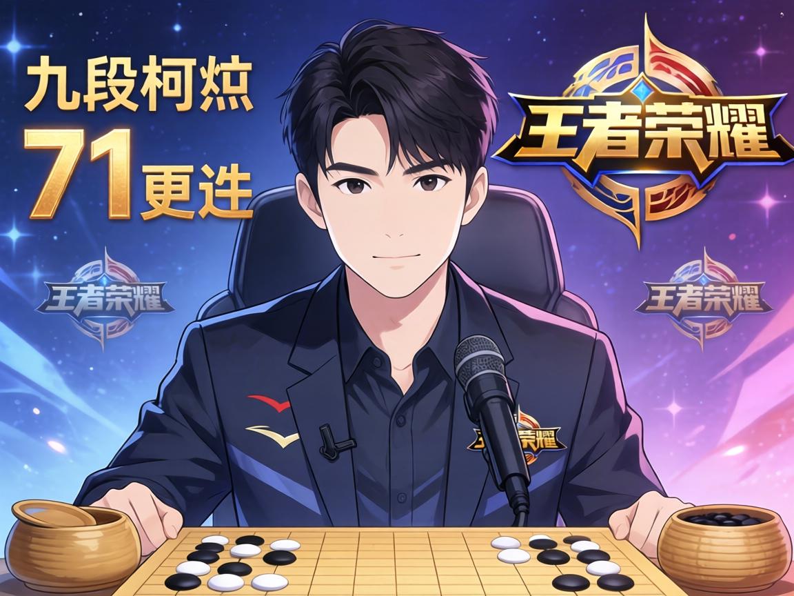 围棋九段柯洁71连胜登顶王者荣耀 围棋九段柯洁71连胜登顶王者荣耀