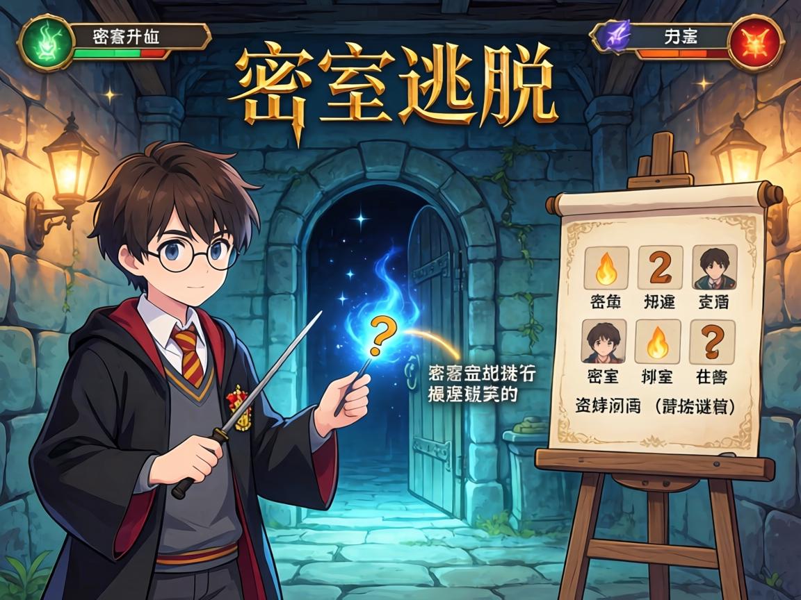 哈利波特密室逃脱,如何设计魔法谜题,密室入口在哪里找 哈利波特密室逃脱,如何设计魔法谜题,密室入口在哪里找