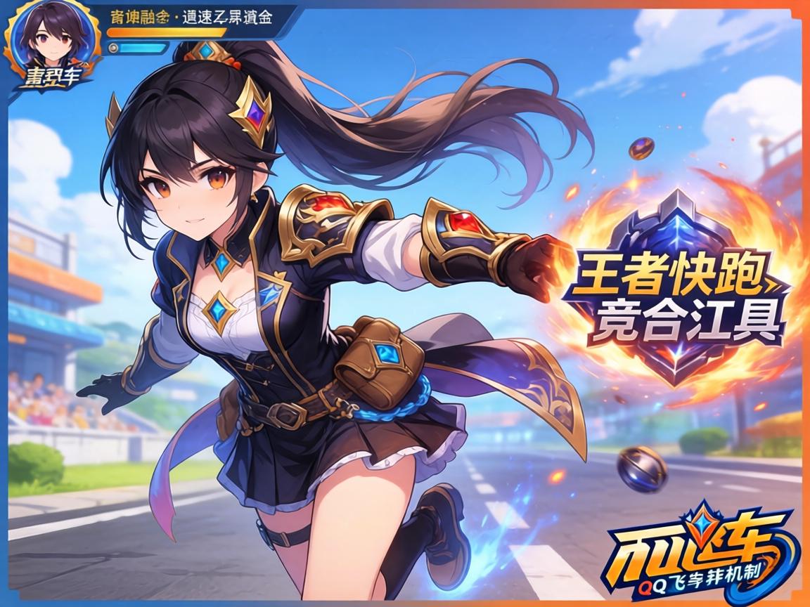 王者快跑道具竞速融合QQ飞车机制 王者快跑道具竞速融合QQ飞车机制