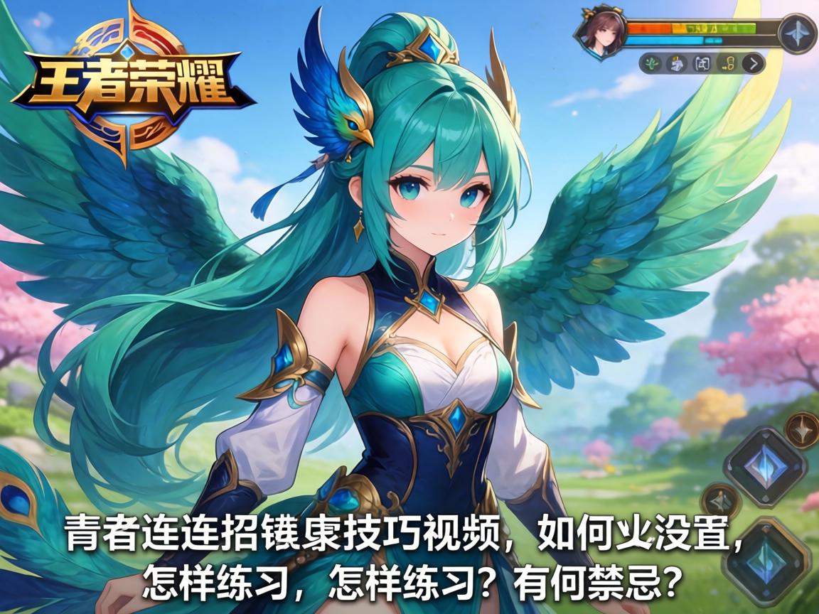 王者荣耀青雀连招技巧视频,如何设置?怎样练习?有何禁忌? 王者荣耀青雀连招技巧视频,如何设置?怎样练习?有何禁忌?
