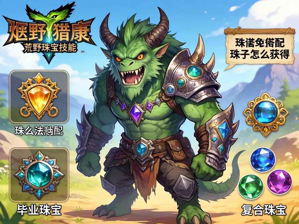 怪物猎人荒野珠宝技能:珠子怎么获得,毕业珠宝有哪些,复合珠怎么搭配 怪物猎人荒野珠宝技能:珠子怎么获得,毕业珠宝有哪些,复合珠怎么搭配
