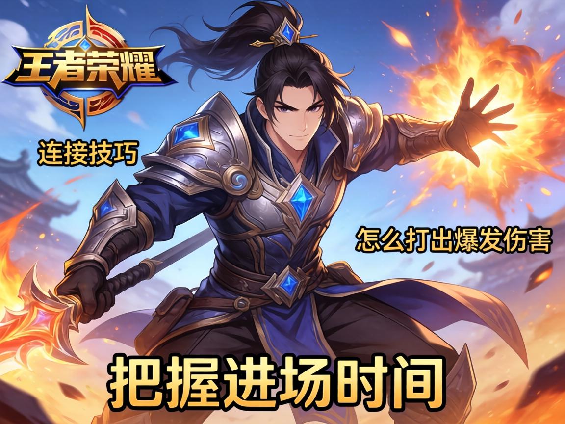 王者荣耀李牧连招技巧,怎么打出爆发伤害,如何把握进场时机 王者荣耀李牧连招技巧,怎么打出爆发伤害,如何把握进场时机