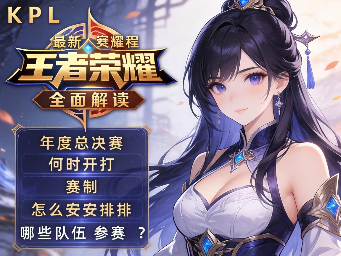 KPL王者荣耀最新赛程全面解读,年度总决赛何时开打,赛制怎么安排,哪些队伍参赛? KPL王者荣耀最新赛程全面解读,年度总决赛何时开打,赛制怎么安排,哪些队伍参赛?
