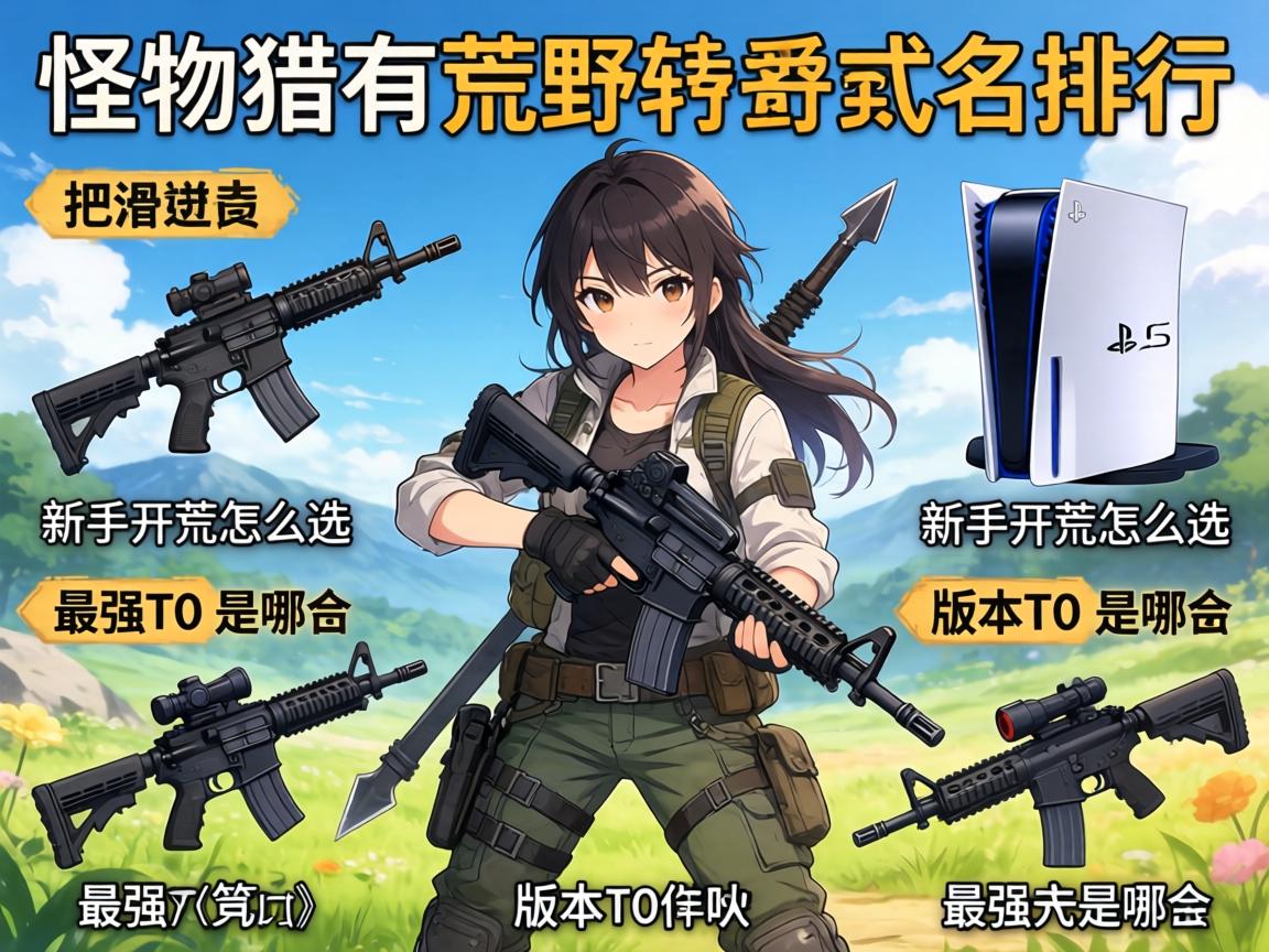 PS5怪物猎人荒野武器排行,新手开荒怎么选,最强武器是哪个,版本T0有哪些 PS5怪物猎人荒野武器排行,新手开荒怎么选,最强武器是哪个,版本T0有哪些