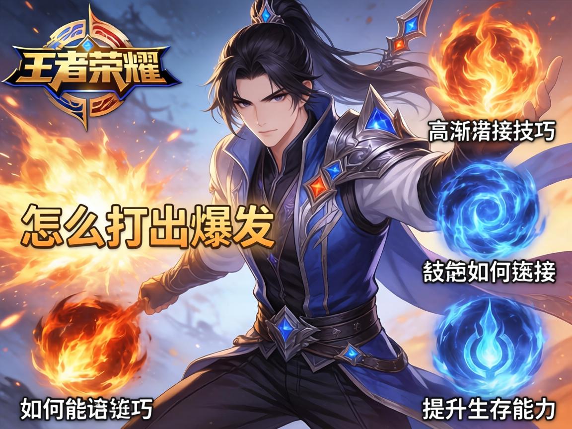 王者荣耀高渐离连招技巧,怎么打出爆发,技能如何衔接,如何提升生存能力 王者荣耀高渐离连招技巧,怎么打出爆发,技能如何衔接,如何提升生存能力