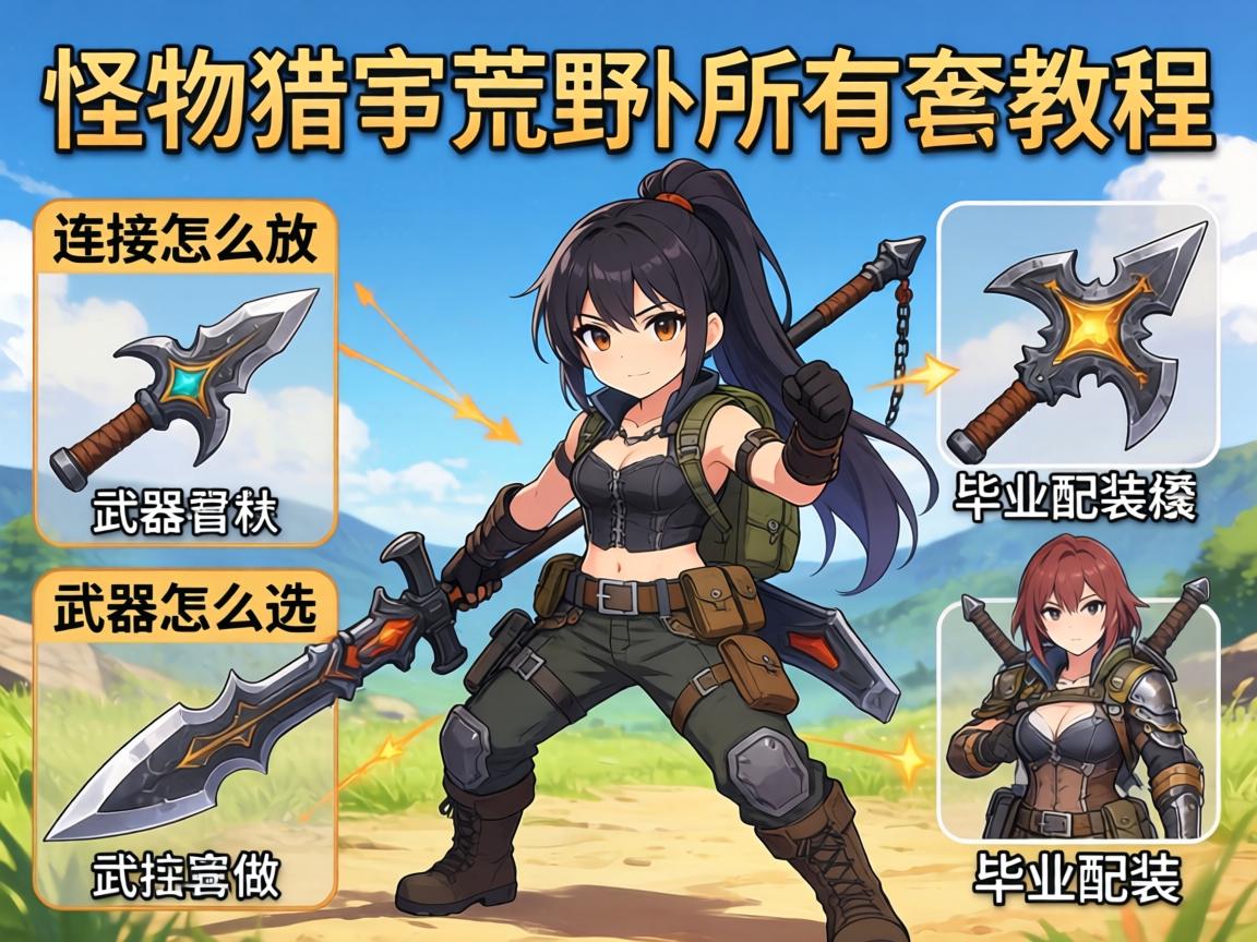 怪物猎人荒野所有武器教程,连招怎么放,武器怎么选,毕业配装怎么做 怪物猎人荒野所有武器教程,连招怎么放,武器怎么选,毕业配装怎么做