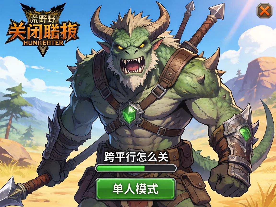 怪物猎人荒野如何关闭联机,跨平台怎么关,单人模式怎么进入 怪物猎人荒野如何关闭联机,跨平台怎么关,单人模式怎么进入