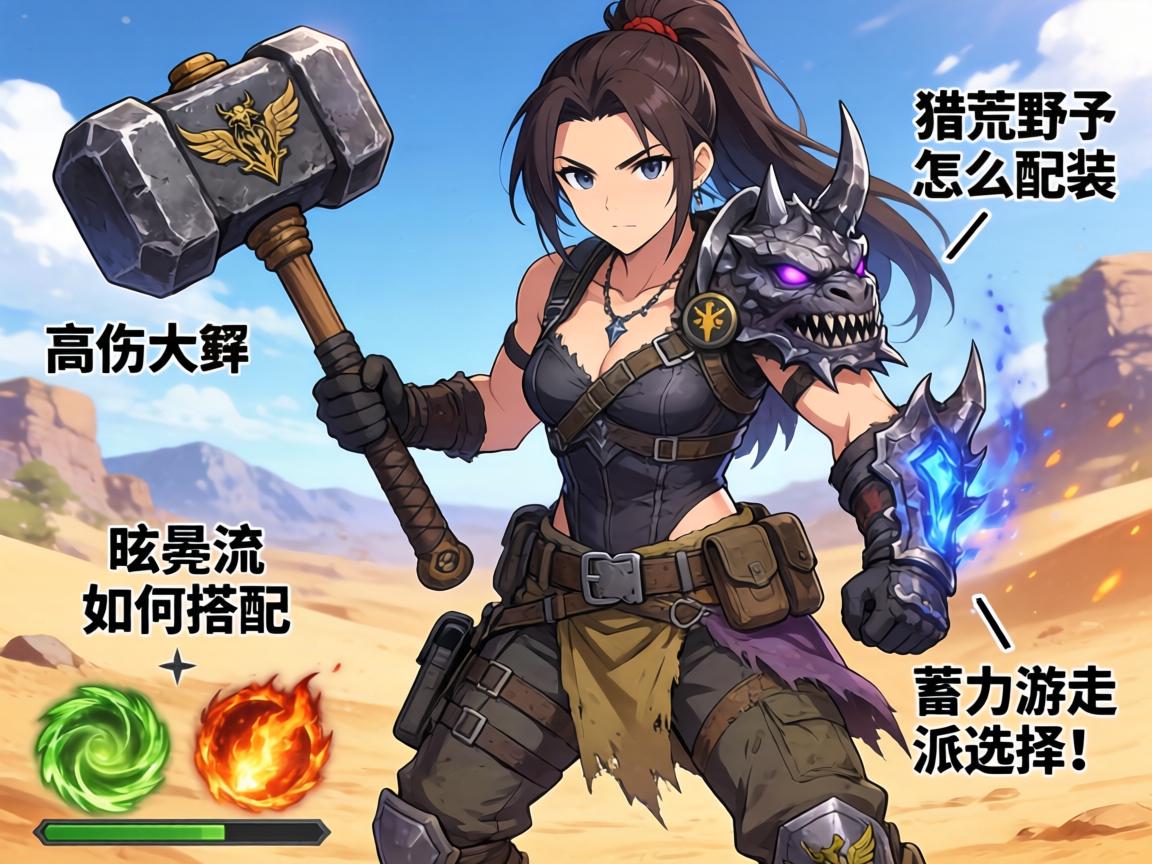 锤子配装怪物猎人荒野,高伤大锤怎么配装,眩晕流如何搭配,蓄力游走派技能选择 锤子配装怪物猎人荒野,高伤大锤怎么配装,眩晕流如何搭配,蓄力游走派技能选择