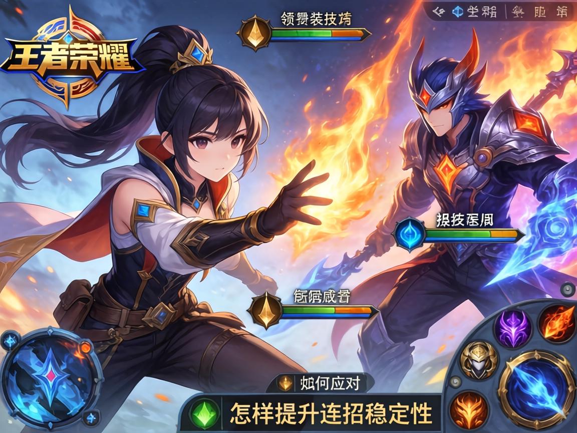 王者荣耀连招技巧方法怎么练习最有效,如何应对不同英雄,怎样提升连招稳定性 王者荣耀连招技巧方法怎么练习最有效,如何应对不同英雄,怎样提升连招稳定性