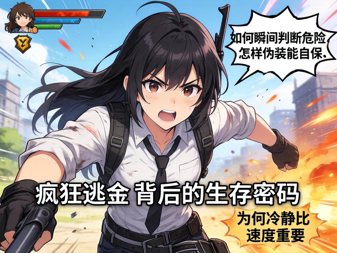 疯狂逃命背后的生存密码,如何瞬间判断危险,怎样伪装能自保,为何冷静比速度重要? 疯狂逃命背后的生存密码,如何瞬间判断危险,怎样伪装能自保,为何冷静比速度重要?