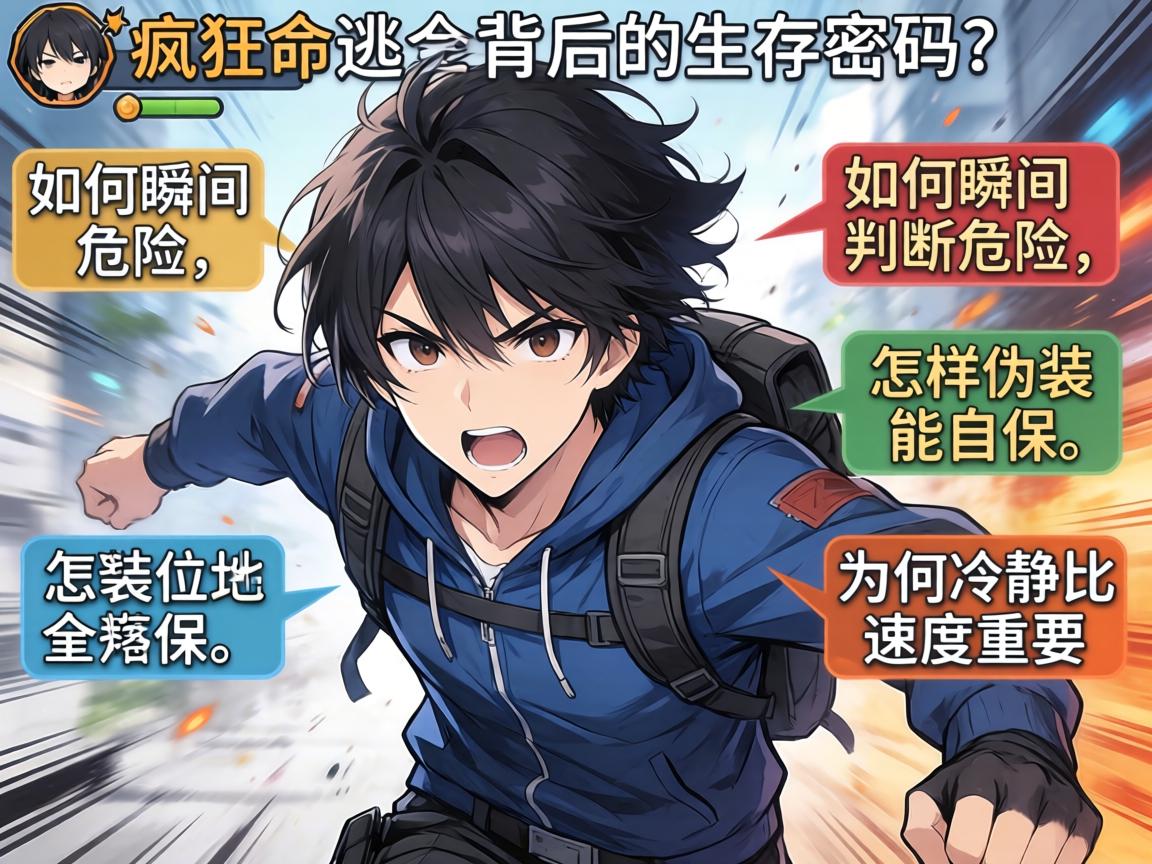 疯狂逃命背后的生存密码,如何瞬间判断危险,怎样伪装能自保,为何冷静比速度重要? 疯狂逃命背后的生存密码,如何瞬间判断危险,怎样伪装能自保,为何冷静比速度重要?